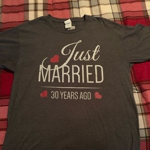 EUC (2) 30 year Anniversary Tee grey both size large